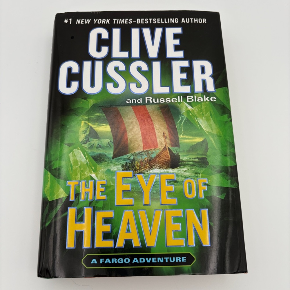 4 books for $16 - The Eye of Heaven by Clive Cussler - Hardcover